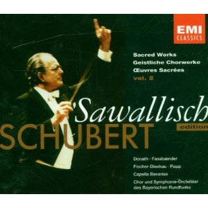 WOLFGANG SAWALLISCH / ヴォルフガング・サヴァリッシュ / Schubert : Sacred Choral Works Vol 2