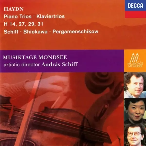 ANDEAS SCHIFF, YUKO SHIOKAWA & BORIS PERGAMENSHIKOV / アンドラーシュ・シフ、塩川悠子 & ボリス・ペルガメンシコフ / HAYDN: PIANO TRIOS