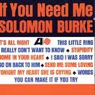 SOLOMON BURKE / ソロモン・バーク / IF YOU NEED ME