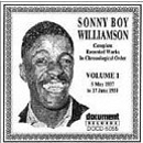 SONNY BOY WILLIAMSON / サニー・ボーイ・ウィリアムスン / COMPLET RECORDED WORKS IN CHRONOLOGICAL ORDER VOL.1 1937 - 1938