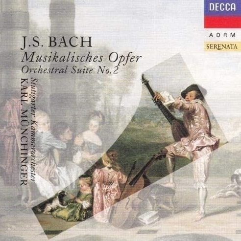 KARL MUNCHINGER / カール・ミュンヒンガー / BACH: MUSIKALISCHES OPFER / ORCHESTRAL SUITE NO.2