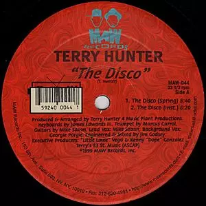 TERRY HUNTER / DISCO