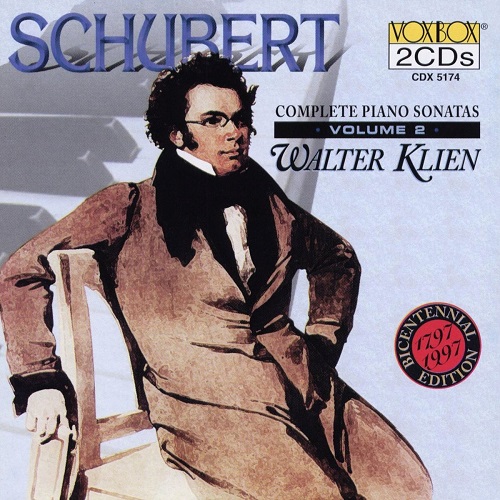 WALTER KLIEN / ワルター・クリーン / SCHUBERT: PIANO SONATAS VOL.2