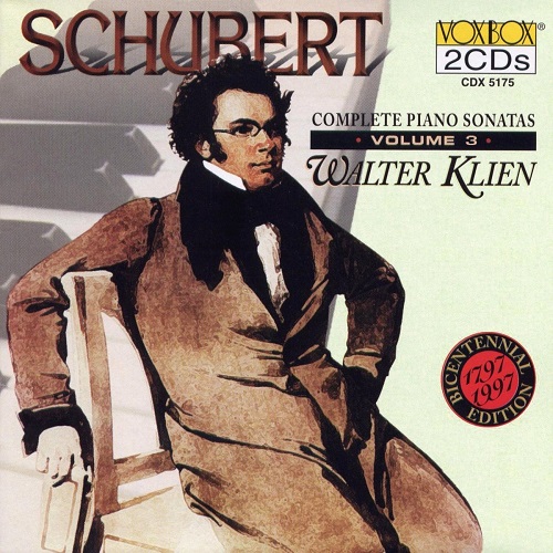 WALTER KLIEN / ワルター・クリーン / SCHUBERT: COMPLETE PIANO SONATAS VOL.3