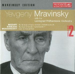EVGENY MRAVINSKY / エフゲニー・ムラヴィンスキー / MRAVINSKY EDITION VOL.2 - MOZART, SIBELIUS & MUSSORGSKY