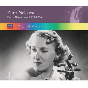 ZARA NELSOVA / ザラ・ネルソヴァ / DECCA RECORDINGS 1950-1956; ORIGINAL MASTERS 