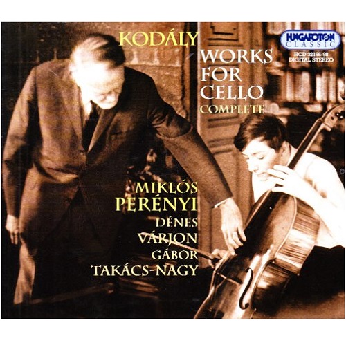 MIKLOS PERENYI / ミクローシュ・ペレーニ / KODALY: COMPLETE WORKS FOR CELLO