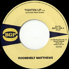 ROOSEVELT MATTHEWS + MARIE "QUEENIE" LYNOS / TIGHTEN UP + SEE AND DON'T SEE (7")
