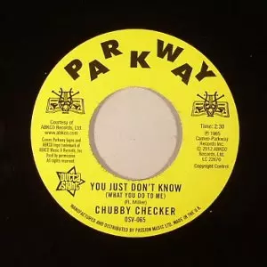 CHUBBY CHECKER / チャビー・チェッカー / YOU JUST DON'T KNOW (WHAT YOU DO TO ME) + (AT THE) DISCOTHEQUE (7")