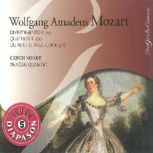 CZECH NONET / チェコ九重奏団 / MOZART: DIVERTIMENTO/QUARTET