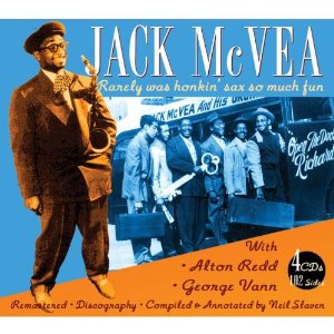 JACK MCVEA / ジャック・マクヴィー / RARELY WAS HONKIN' SAX SO MUCH FUN (4CD)