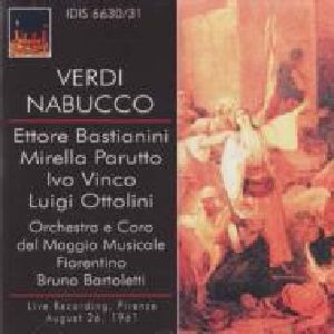 BRUNO BARTOLETTI / ブルーノ・バルトレッティ / VERDI: NABUCCO / ヴェルディ:歌劇『ナブッコ』全曲