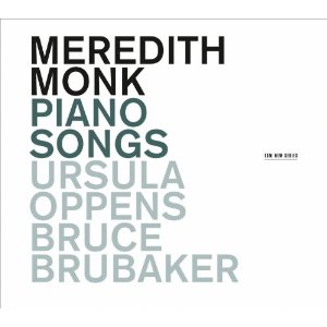 MEREDITH MONK / メレディス・モンク / Piano Songs