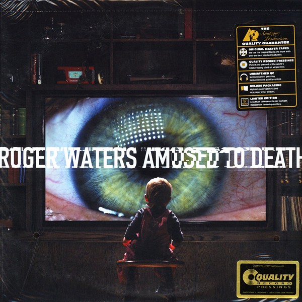 ロジャー・ウォーターズ / AMUSED TO DEATH: QUALITY RECORDS PRESSING LIMITED AMERICAN STYLE JACKET - 200g LIMITED VINYL/NEWLY REMASTER