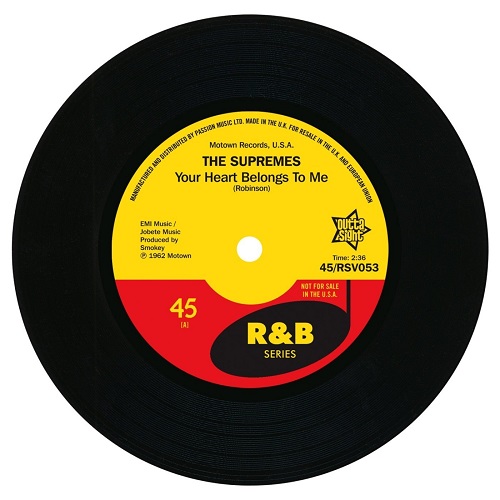 SUPREMES / シュープリームス / YOUR HEART BELONGS TO ME / INTERVIEW WITH BRIAN MATTHEW (7")