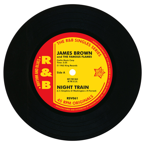 JAMES BROWN &THE FAMOUS FLAMES / ジェイムズ・ブラウン&ザ・フェイマス・フレイムス / NIGHT TRAIN / THINK (7")