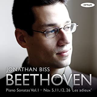 JONATHAN BISS / ジョナサン・ビス / BEETHOVEN: PIANO SONATAS VOL.1. NOS 5,11,12 & 26 LES ADIEUX