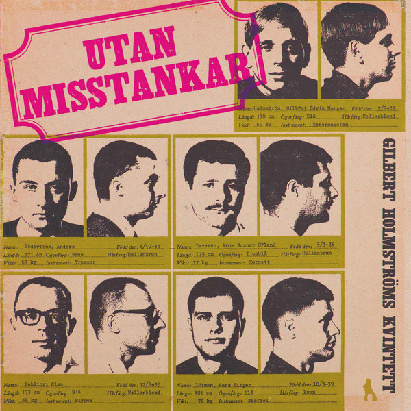 GILBERT HOLMSTROM / ギルバート・ホルムストローム / Utan Misstankar(LP)