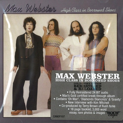 MAX WEBSTER / マックス・ウェブスター / HIGH CLASS IN BORROWED SHOES - 24BIT DIGITAL REMASTER