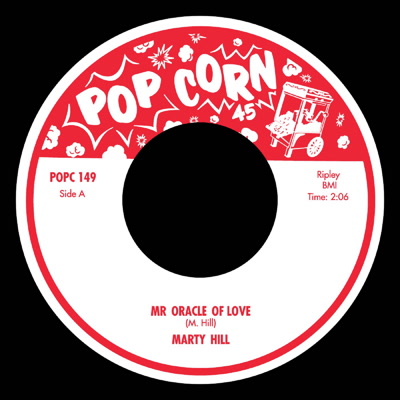 MARTY HILL / マーティ・ヒル / MY ORACLE OF LOVE / RED LIPS (7")
