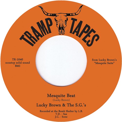 LUCKY BROWN / ラッキー・ブラウン / MESQUITE BEAT / JUSTICE (7")
