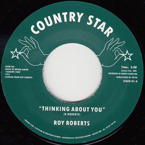 ROY ROBERTS / ロイ・ロバーツ / THINKING ABOUT YOU / LET'S WRAP UP TONIGHT BABY(7'')