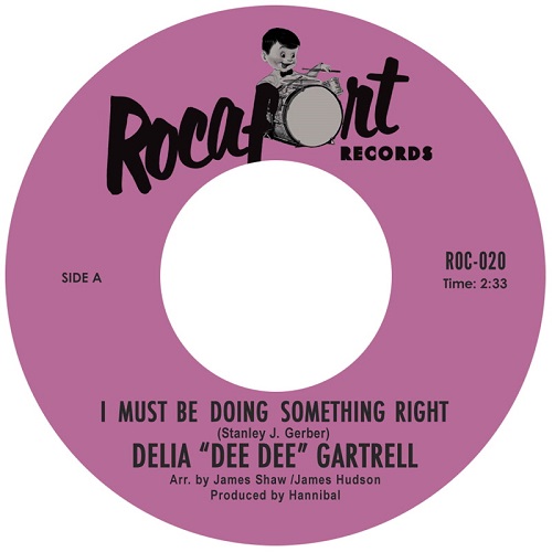 DELIA GARTRELL / デリア・ガートレール / I MUST BE DOING SOMETHING RIGHT / FIGHT FIRE WITH FIRE (7'')