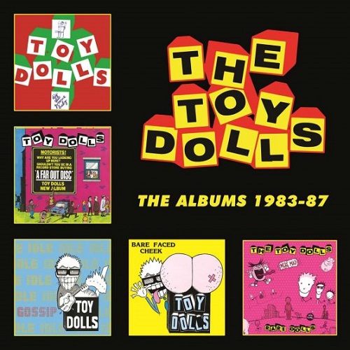 TOY DOLLS / トイ・ドールズ / ALBUMS 1983-87 (5CD)