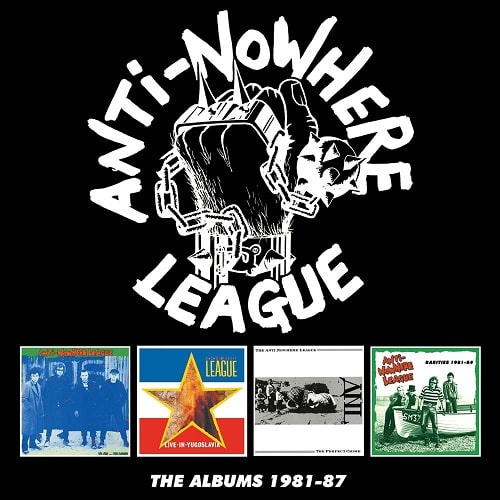 ANTI-NOWHERE LEAGUE / アンチ・ノーウェア・リーグ / ALBUMS 1981-87 (4CD)