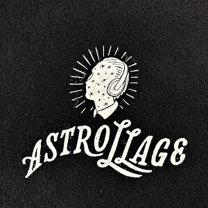 ASTROLLAGE / LOGO LONG T-SHIRTS BLACK SIZE:S