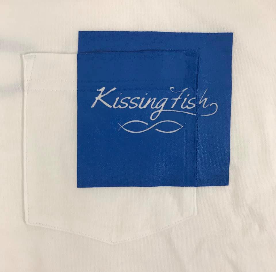 Kissng Fish Records / Kissng Fish Pocket T-shirt <M>