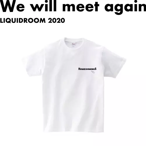 LIQUIDROOM × Homecomings / PET MILK 【WHITE】サイズ:L