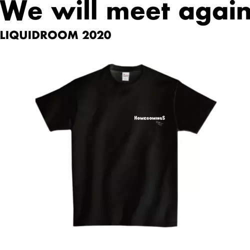 LIQUIDROOM × Homecomings / PET MILK 【BLACK】サイズ:XL