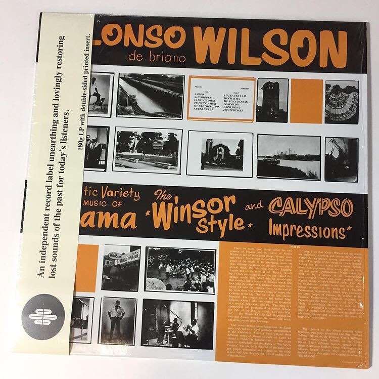 ALONSO WILSON DE BRIANO / アロンソ・ウィルソン・デ・ブリアノ / FANTASTIC VARIETY IN THE MUSIC OF PANAMA - THE WINSOR STYLE AND CALYPSO IMPRESSIONS