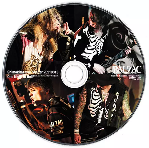 SHIMOKITAZAWA SHELTER 20210313 (CD+PHOTOBOOK)/BALZAC｜PUNK