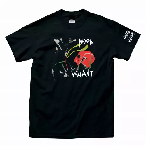 HIATUS KAIYOTE / ハイエイタス・カイヨーテ / Mood Valiant "LP+Tシャツ(Mサイズ)" (RED IN BLACK INKSPOT VINYL)