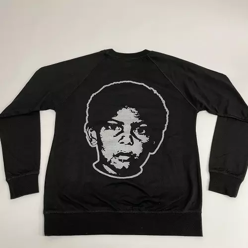 XXL SIZE/SOUND SIGNATURE THEO PARRISH - BLACK/GREY CREWNECK LONG