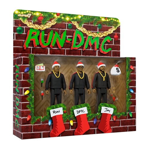 RUN DMC / RUN DMC REACTION FIGURES - HOLIDAY 3-PACK