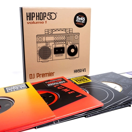 DJ PREMIER / DJプレミア / HIP HOP 50: VOL 1 (7"x 5)