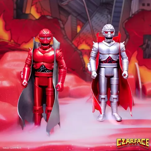 CZARFACE (INSPECTAH DECK + 7L & ESOTERIC) / REACTION FIGURES - BATTLE MODE DOUBLE-SIDED PLAYSET