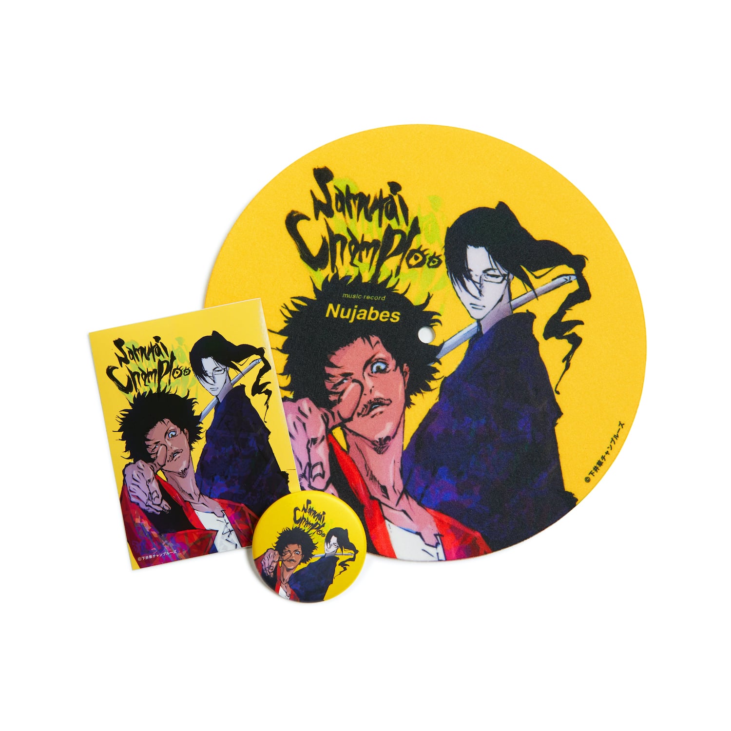 サムライチャンプルー　サウンドトラック　CD 4枚セット　中古　Nujabes他 Nujabes 参加『サムライチャンプルー』サウンドトラック 紙