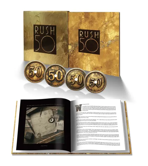 RUSH 50 - DELUXE 4CD EDITION / ラッシュ50 - デラックス4CD