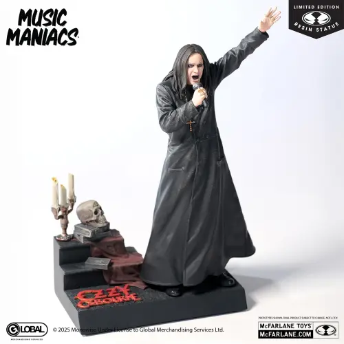 MUSIC MANIACS-1/10 SCALE STATUE:OZZY OSBOURNE / ミュージック