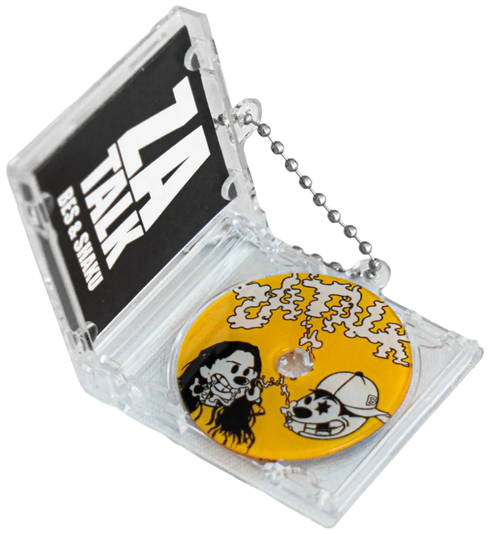 HIPHOP R&B 系60枚セット ZA TALK(CD-R)(T-SHIRTS+キーホルダー)(3XL)/BES & SHAKU/BES & SHAKU
