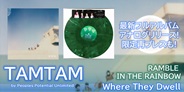 TAMTAM 最新フルアルバムのアナログ・リリース決定!