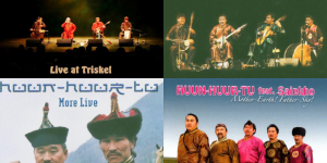 トゥバ共和国の音楽グループHuun-Huur-Tu(フンフルトゥ)の4作品が再入荷