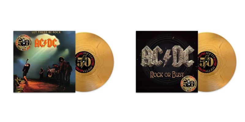 AC/DC 活動50周年記念VINYL第二弾リリース !!