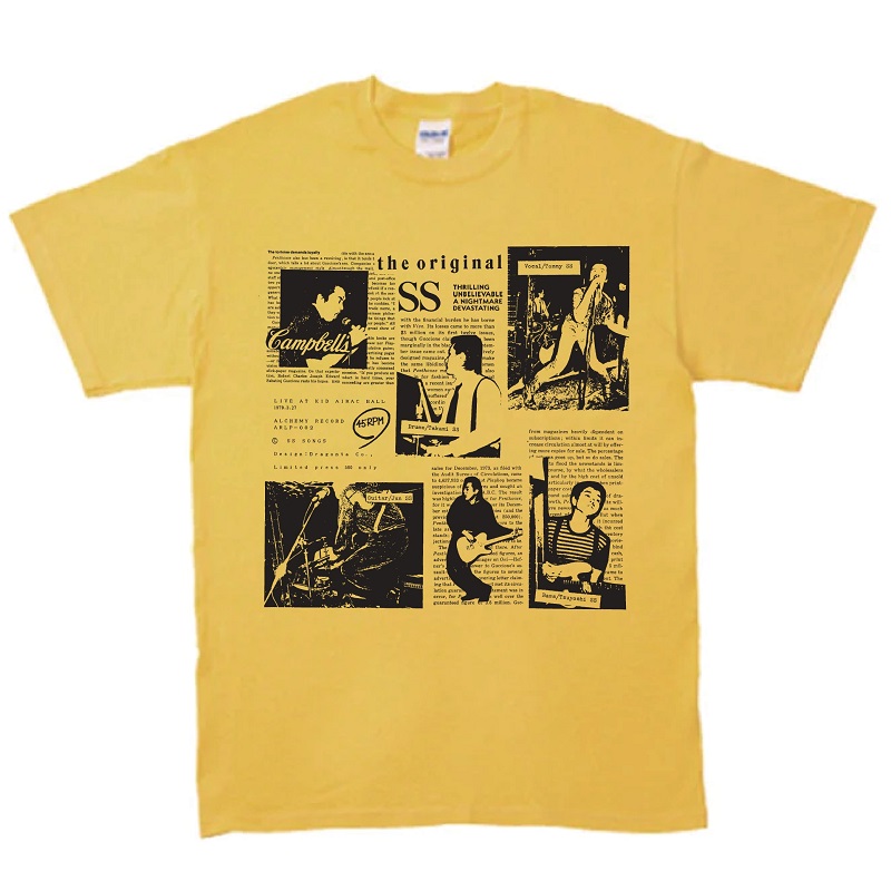 PUNK】1978年に突如現れた伝説のバンド『SS』ディスクユニオン限定T