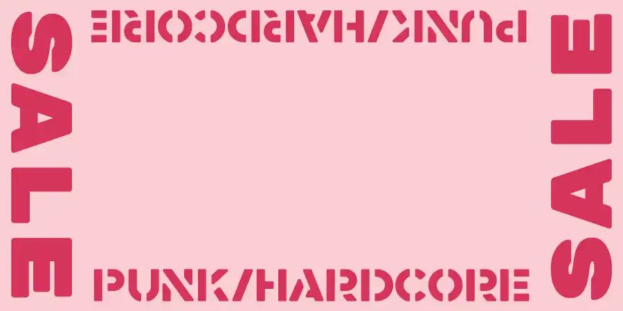 【オンラインセール】8/7(木)PUNK/HARDCORE 新着&廃盤レコードオンラインセール