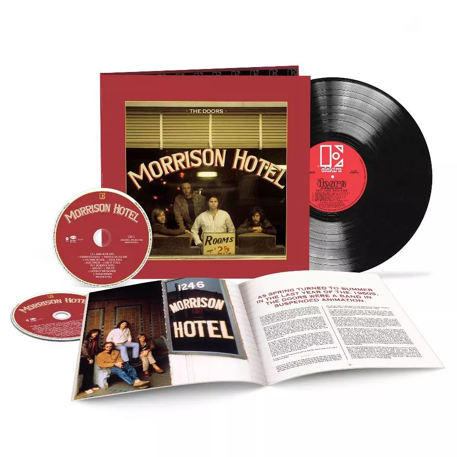 MORRISON HOTEL (50th ANNIVERSARY DELUXE EDITION) (2CD+1LP)/DOORS